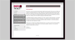 Desktop Screenshot of dataticket.com